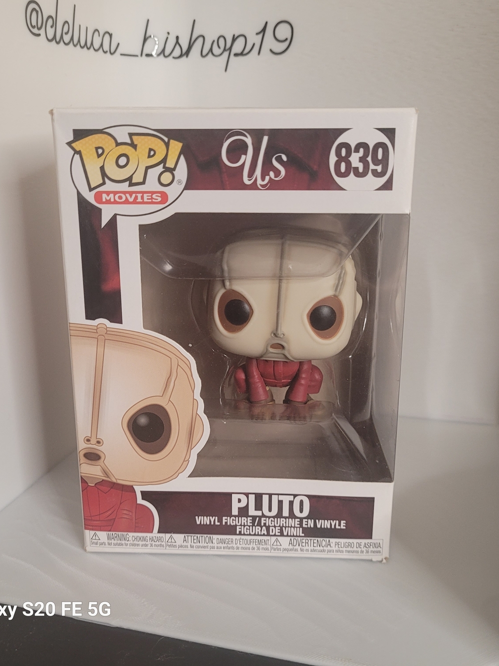 Funko Pop! Movies Pluto #839 Vinyl Figure - Cream & Red